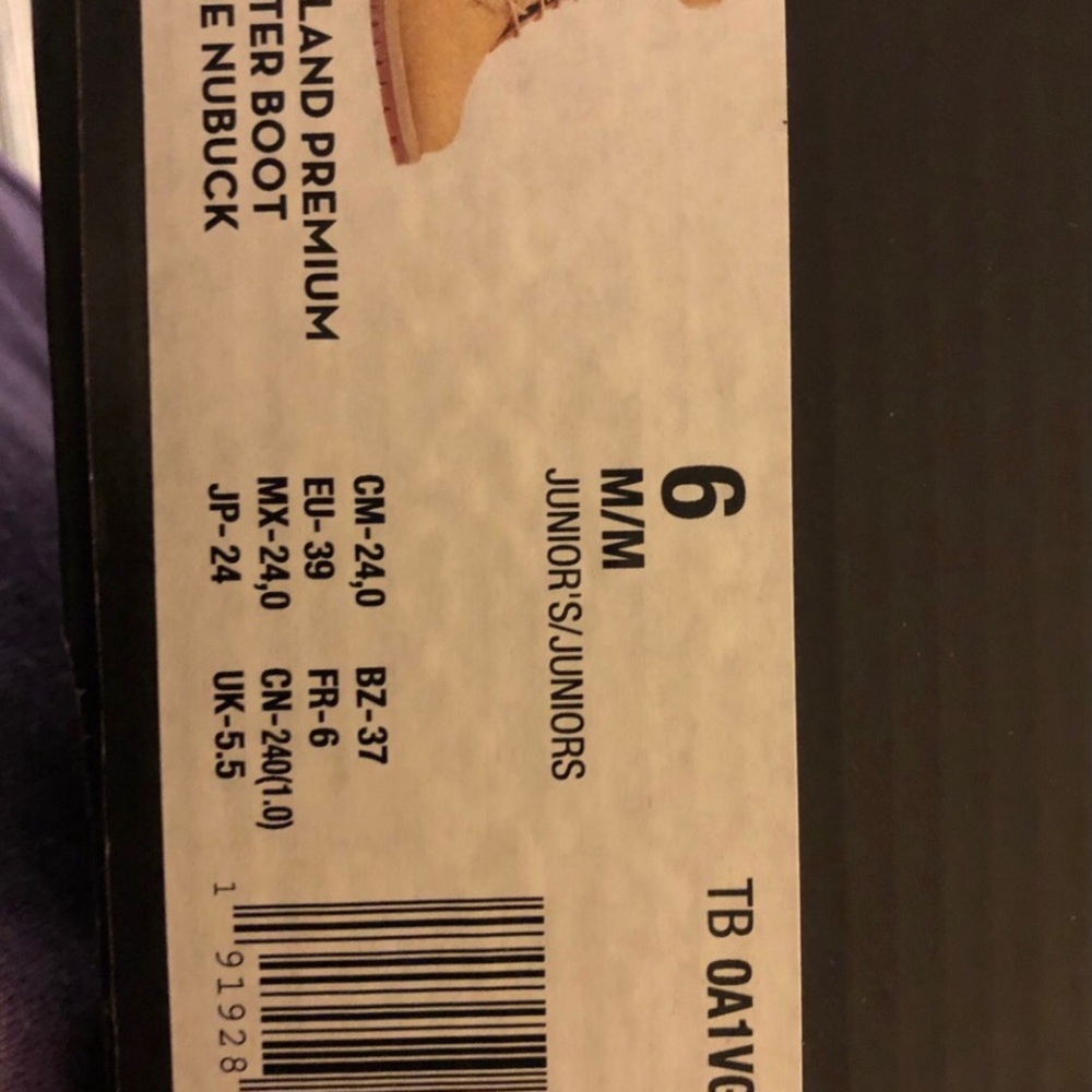 Limited Edition Timberlands - Picture 3 of 3